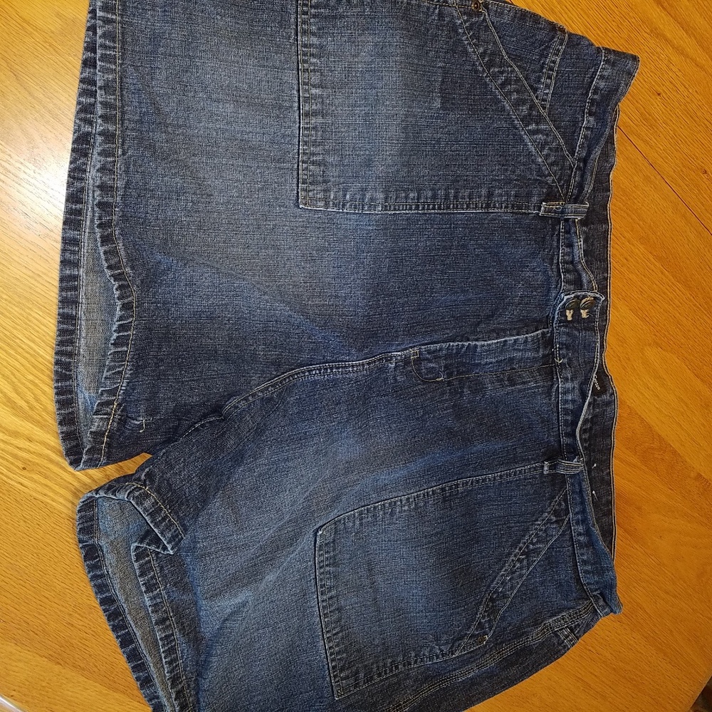 North Crest 26W women's jean denim shorts